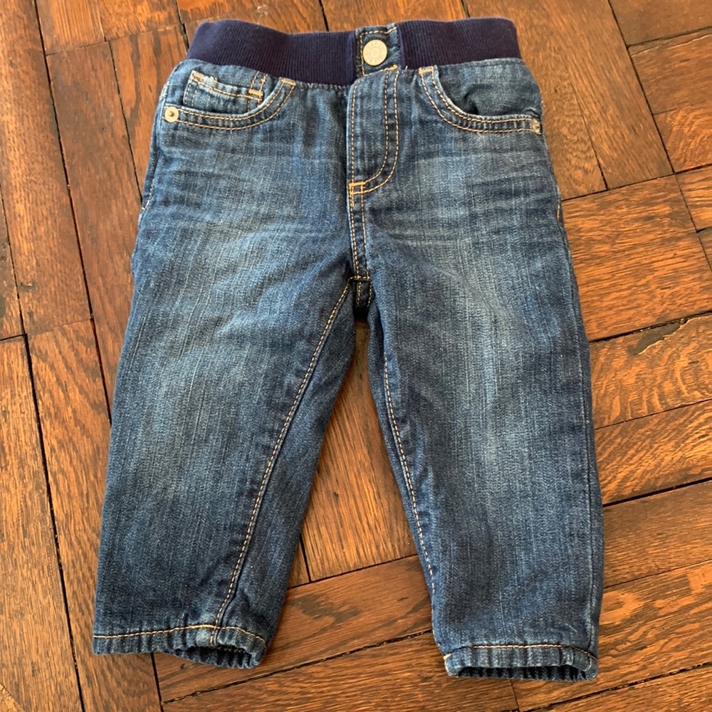 Fleece lined jeans